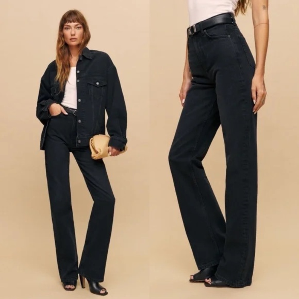 Reformation Wilder High Rise Wide Leg Jeans